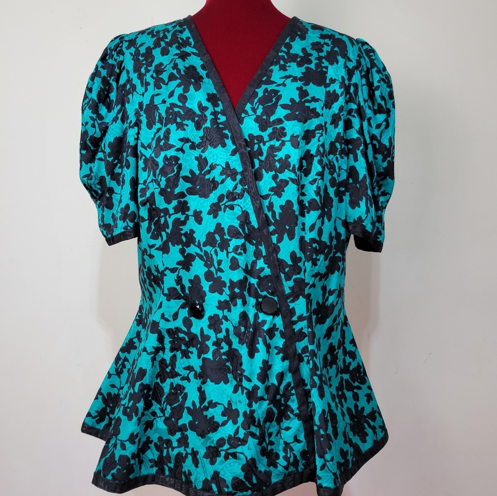 ST. GILLIAN BY KAY UNGER Vintage Blouse Sz 18